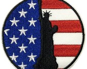 New York Patch - Statue of Liberty (Iron on)