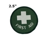 MEDIC Cross EMT Medical First Aid Embroidered Patch iron-on Tactical Morale - Badge - Patches for Vest Jacket Clothing Backpack Cap Hat Gear