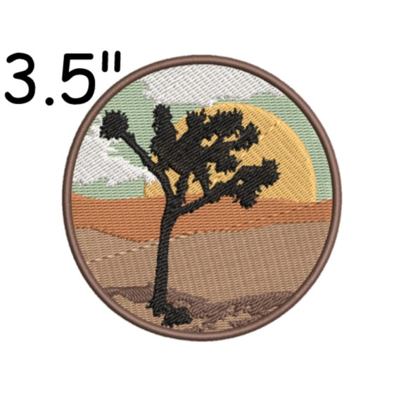 Joshua Tree National Park Patch Embroidered Iron-on/sew-on