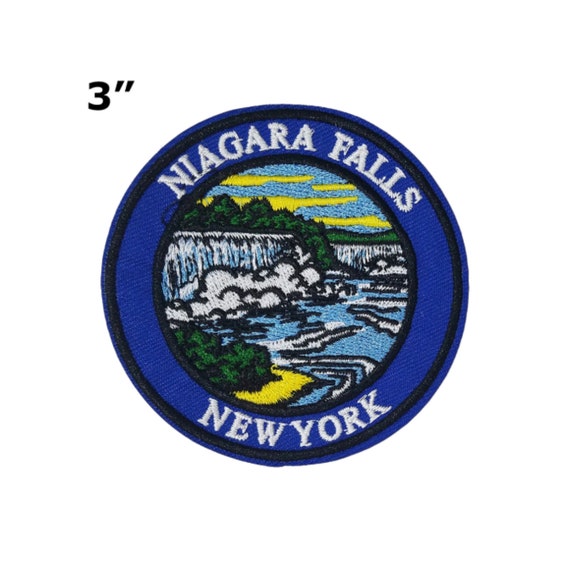 Niagara Falls Patch Embroidered Iron-on/sew-on Applique for