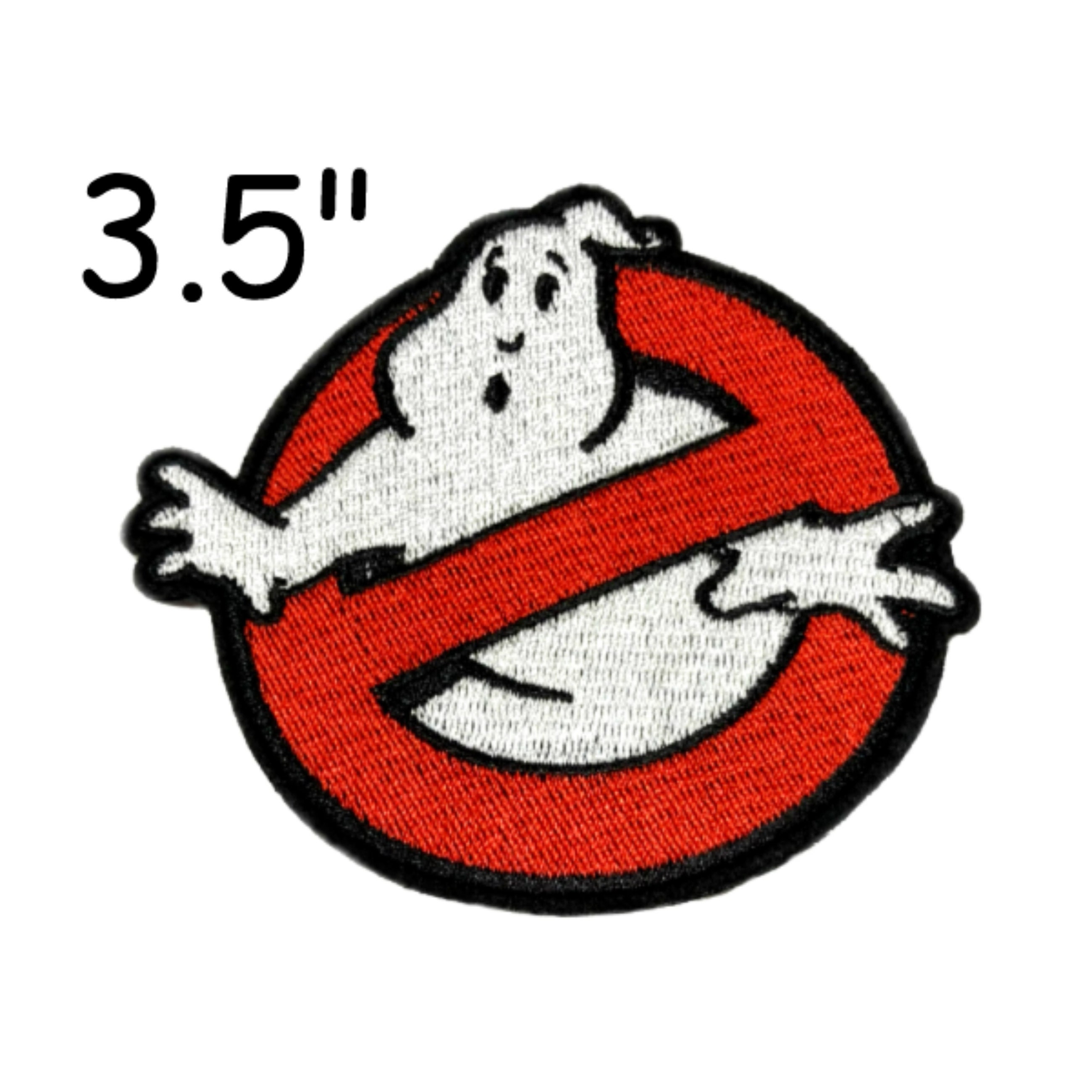 Ghostbusters No Ghost Logo Patch Embroidered DIY Iron-on
