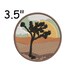 Joshua Tree National Park Patch Embroidered DIY Iron-On Custom Applique Vest Backpack Clothing, Outdoor Nature Adventure Hiking Trails Camp