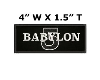 Babylon 5 New Alliance 3" Embroidered TV Costume/Uniform Patch-USA Mail B5PA-01 Babylon 5 New Alliance 3" Embroidered TV Costume/Uniform Patch-USA Mail B5PA-01