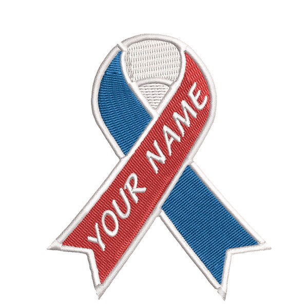 Embroidered Military Ribbon Patch Etsy