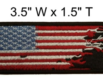 Us-flagge Armband Bestickt Patch Patriotischen USA Military Nähen Flagge 1 stück 