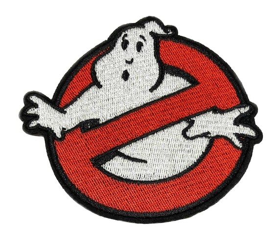 GHOSTBUSTERS GHOST BUSTERS MOVIE FUNNY BADGE Embroidered Iron Sew On Patch Logo