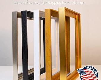 Modern Canvas Floater Frame | USA Made Wall Art