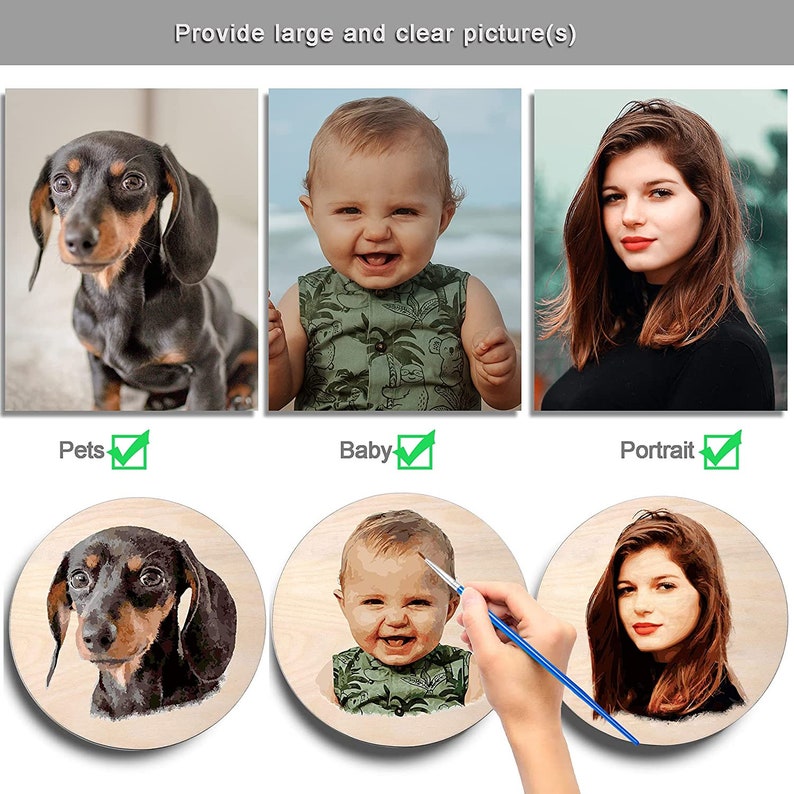 TEXTURE OF DREAMS Personalized Paint by Numbers Kit for Etsy