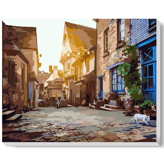 Vivid Paint The Town By Numbers Abstract in 4K Vivid Paint The Town By Numbers Abstract in 4K