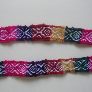 woven ethnic braid ribbon width 16 mm