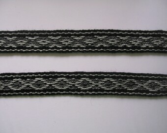 ethnic stripe ribbon woven width 16 mm