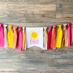 Sunshine High Chair Banner, Sunshine Banner/ You&#39;re my Sunshine Highchair Banner. Summer Banner.
