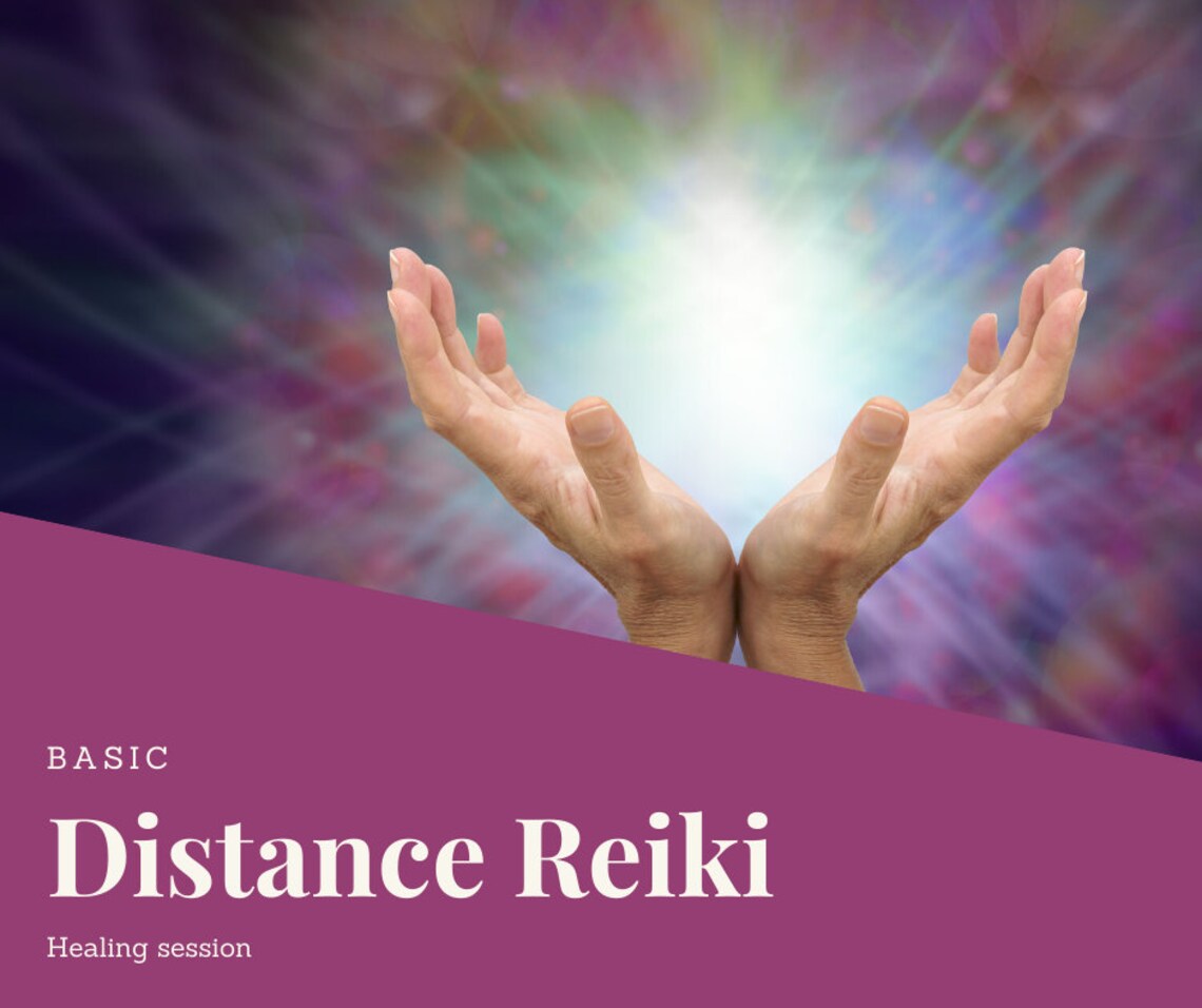 Basic distance Reiki Session Crystal Healing Package 1 Healing Energy