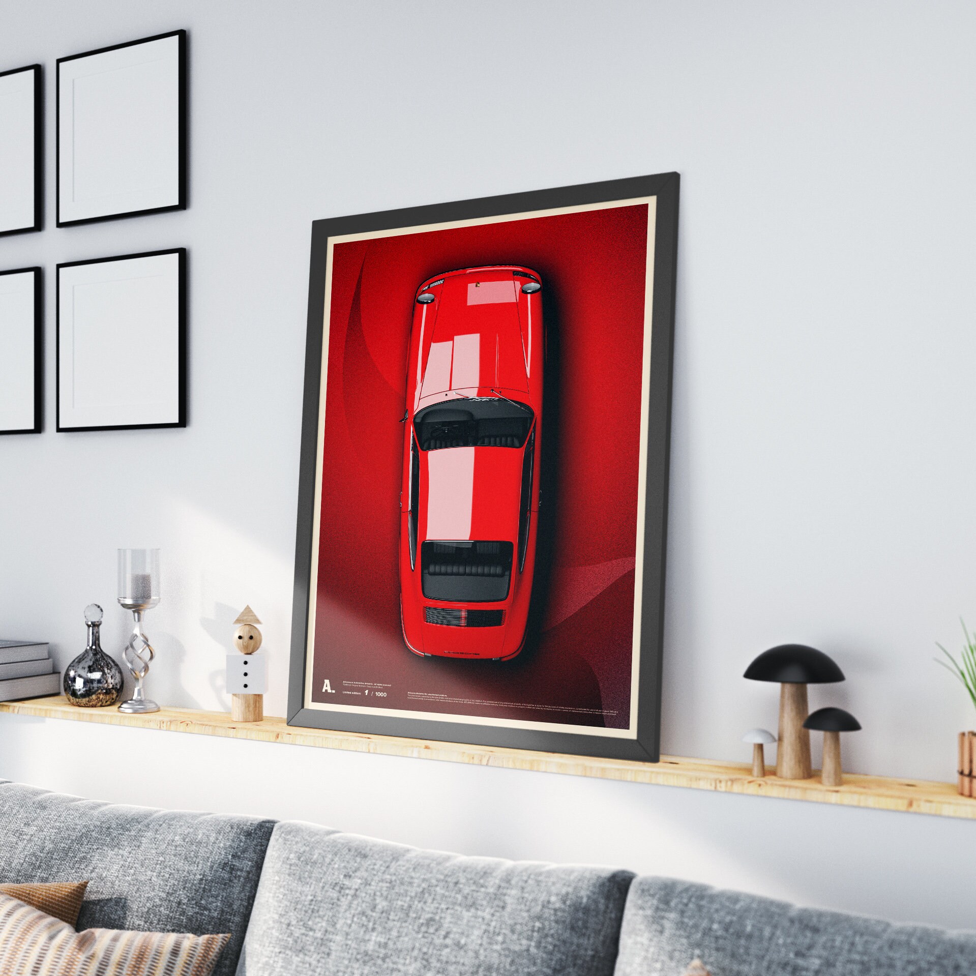 Porsche Poster 911 Typ 901 Top Automotive Racing Icons Car Art Etsy