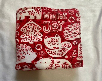 Winter Joy Christmas Kitchen Wash Cloth | Christmas Kitchen | Christmas decor | Stocking Stuffer | Christmas | Kitchen decor | Joy |