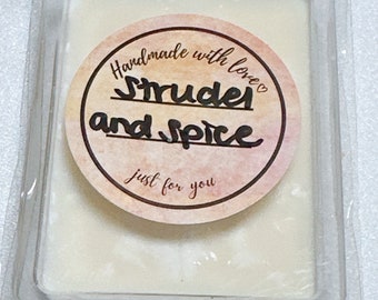 Strudel and Spice scented Wax Melt|Pumpkin|Soy wax|eco friendly|flame less|Christmas gift | stocking stuffer| soy wax melt|wax melt