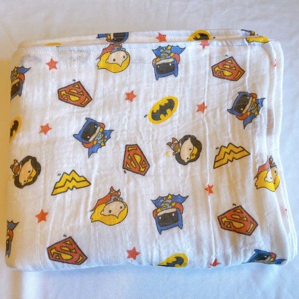 Super hero baby Swaddle Blanket| baby girl| girl super heroes| mom to be | Super Hero | Baby shower gift |wonder baby| Super hero baby |baby