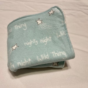 Nighty Night Wild Thing Baby Wash Cloth | Wash Cloth | Baby shower gift | Gender Neutral | Gift for baby | baby wash cloth