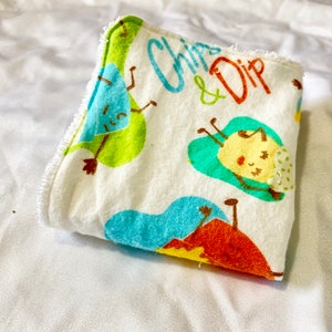 Chips and Dip Baby Wash Cloth
