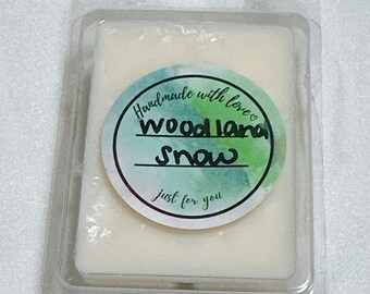 Woodland Snow Scented Wax Melt|Pumpkin|Soy wax|eco friendly|flame less|Christmas gift | stocking stuffer| soy wax melt|wax melt