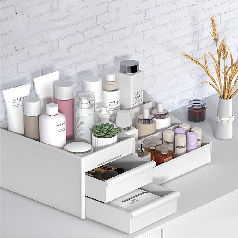 Makeup Organizer Desk Organizer Makeup Brush Holder Etsy