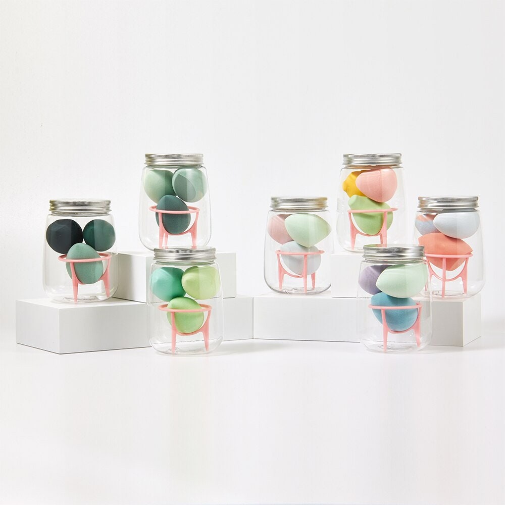 Gift set 31 makeup sponges and sponge holder in makeup holder Etsy