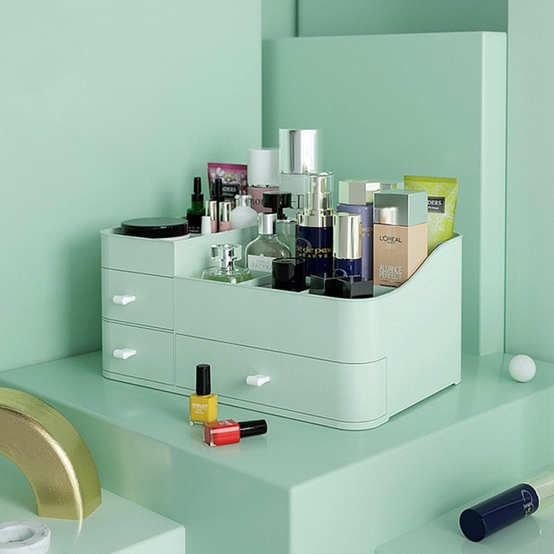 Makeup Organizer Makeup Vanity Desk Organizer Bathroom | Etsy