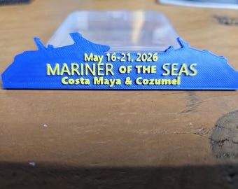 Cruise Ship Magnet Custom Designed 3D - Cruise Gift Door Decoration | Travel Keepsake