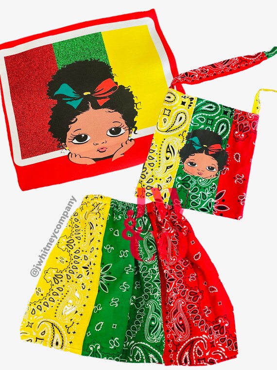 Bandana Outfit / Jupe Set / Filles Bandana Outfit Etsy
