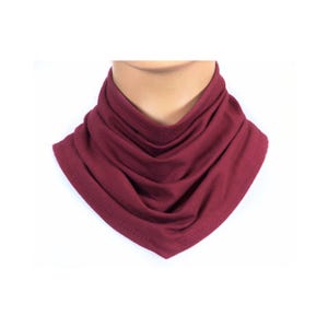 Super Soft Bamboo Snap Gaiter | AlaskaSnaps Easy On/Off® Neck Warmer Bandana | Snaps in Back | Handmade in Alaska | Silky Buttery Fabric