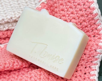 Simply Soap - Large Bars 5.5oz/Coconut-Free Handmade Soap/Everyday use