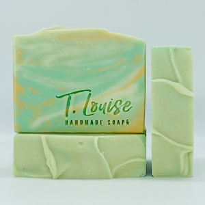 Coconut Free (Aloe) Soap Bars / Large bars 5.5oz / Everyday use