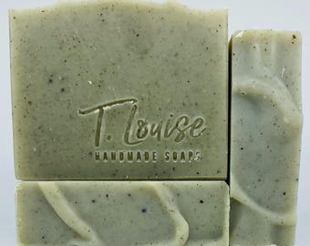 Cucumber Melon Soap | Coconut-Free Soap Bars | Large bars | Handmade soap for everyday use