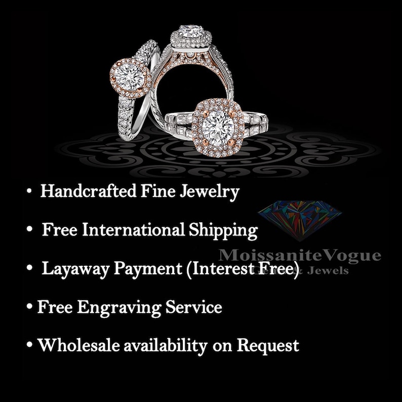 0.80 ct solid gold white moissanite solitaire classic engagement ring Yellow Gold Rose Gold available 18K 14K 10K White Gold