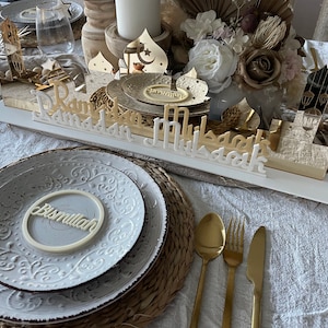 Freistehende Ramadan und Eid Mubarak Moschee freistehende Designs