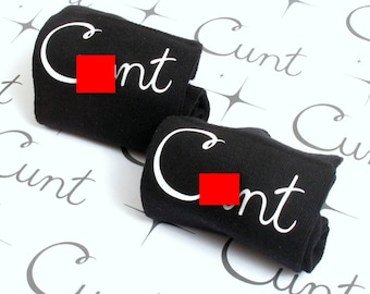 Pair of C*nt Socks Joke Rude Insult Surprise Gag Gift Funny Gift Birthday Fathers Day Gift Novelty Sox For Grumpy Dad!