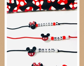 Mickey and Minnie Mouse mask lanyards, mask chains, Disney inspired accessories, Disney vacation mask lanyard, Valentine’s Day
