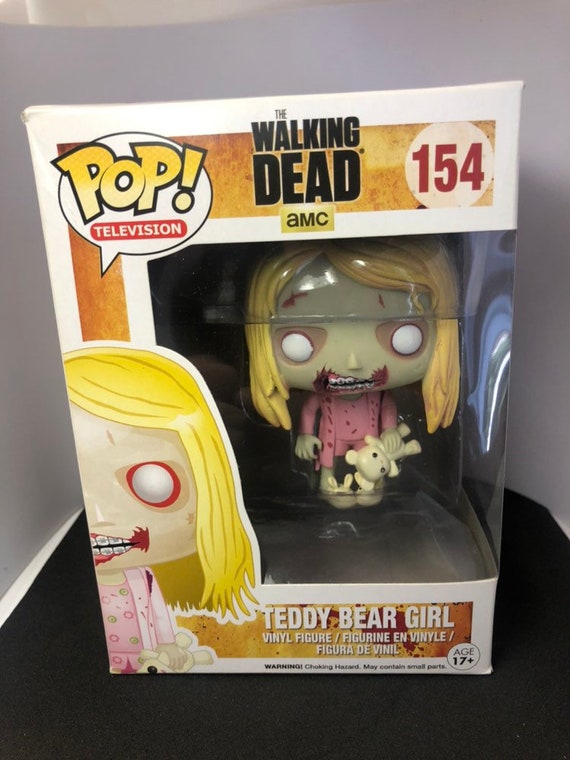 funko pop walking dead teddy bear girl