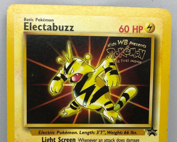 Pokemon Hd Pokemon First Movie Electabuzz Card