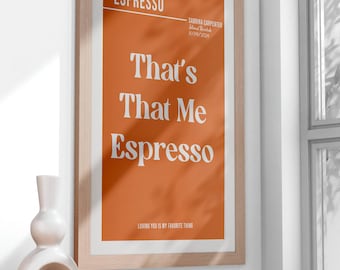 Custom Song Lyric Print | Music Poster | Wall Art | A5 A4 A3 A2 A1 | Typographic | Lyrics | Custom Print | Wall Decor
