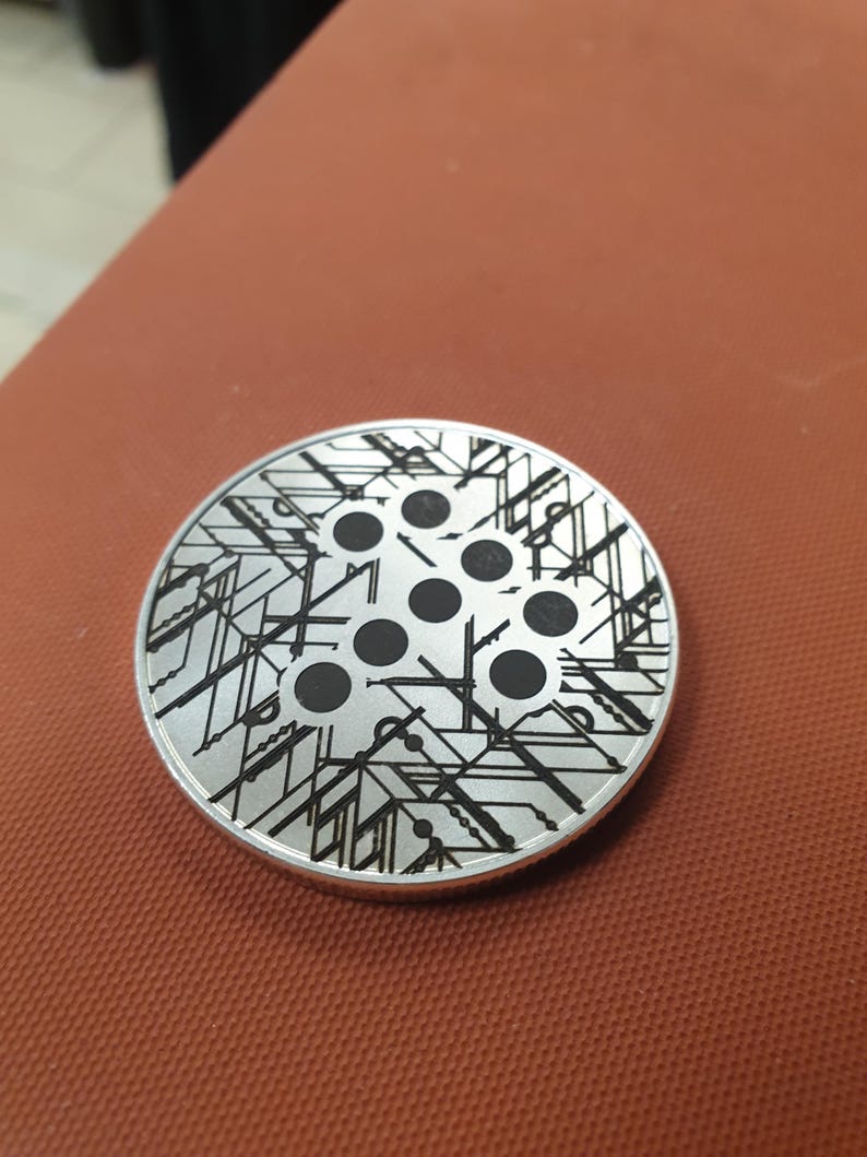 CUSTOM Coin ,custom Engraving Coin, Pendant,keychain ,pin Badge, Silver