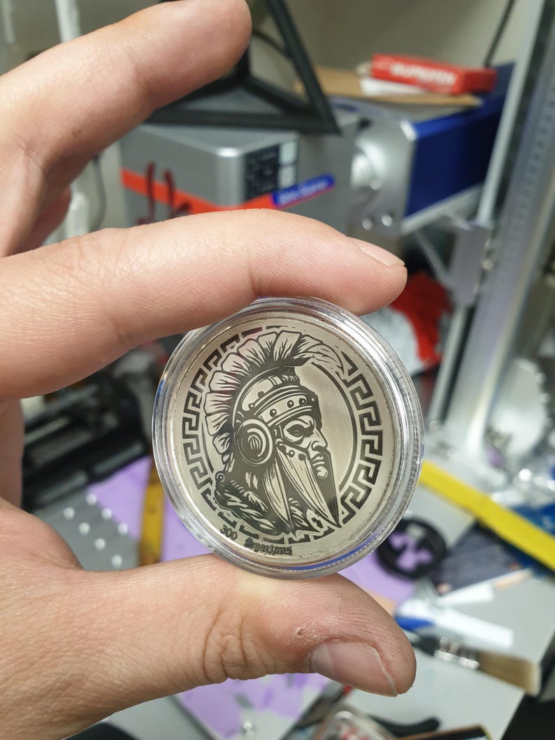 CUSTOM Coin ,custom Engraving Coin, Pendant,keychain ,pin Badge, Silver