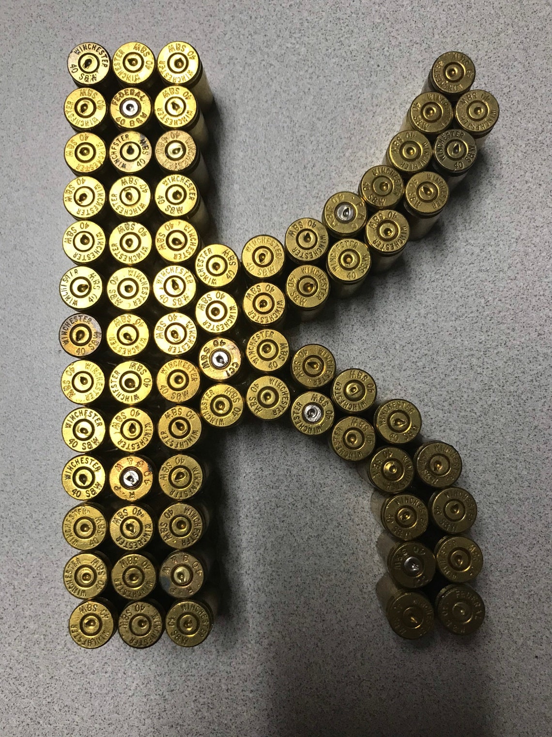 Customized Bullet Letters Etsy