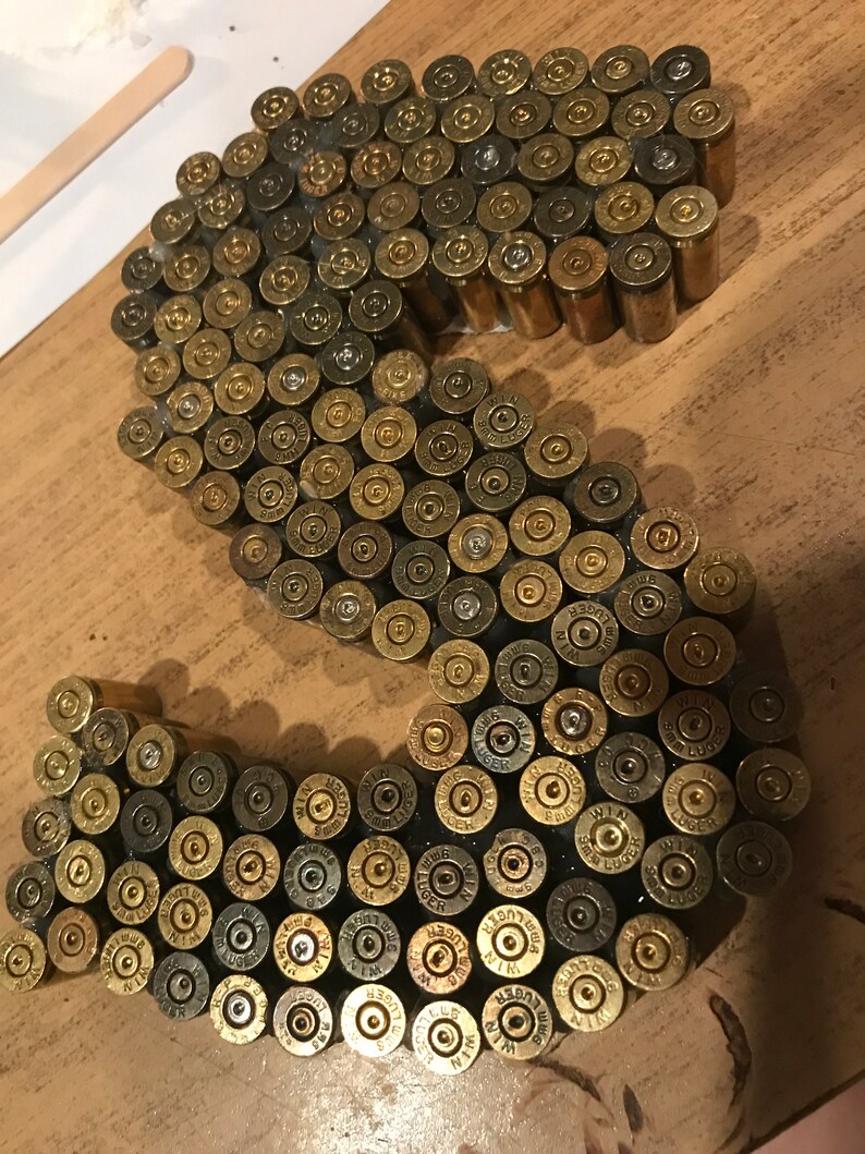 Customized Bullet letters Etsy