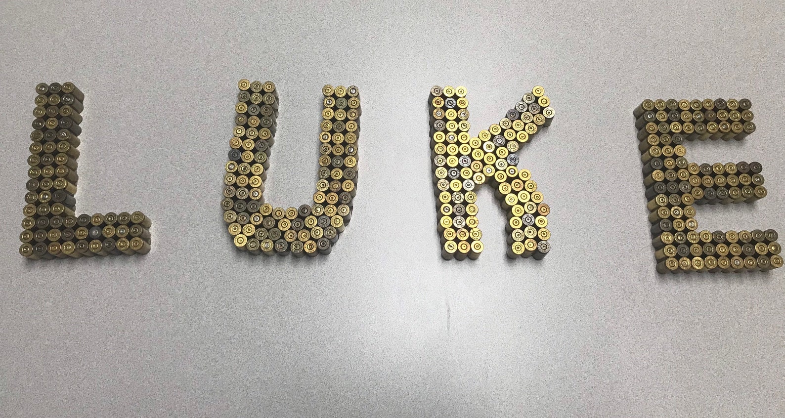 Customized Bullet letters Etsy