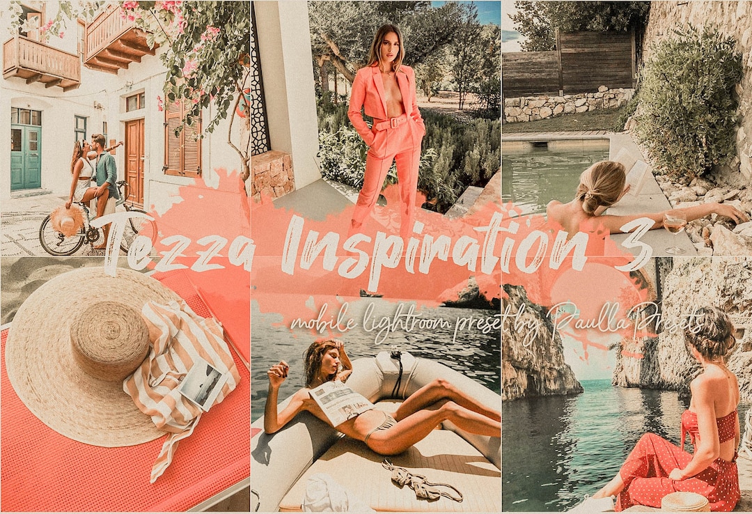 Mobile Lightroom Preset Tezza Inspiration 3  Instagram Blogger Filter -  Etsy