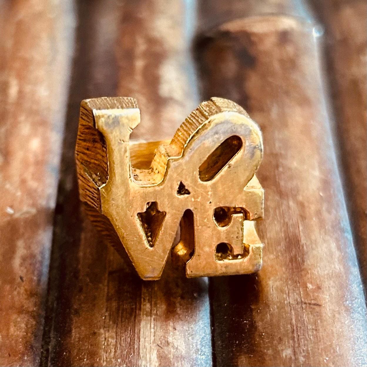 90's DEP'T シルバー925製 ロバート・インディアナ LOVE リング ロバート・インディアナ LOVEリング 925シルバー メキシコ