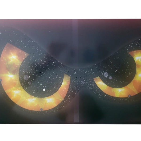 Lighted Halloween Window Decorations Etsy