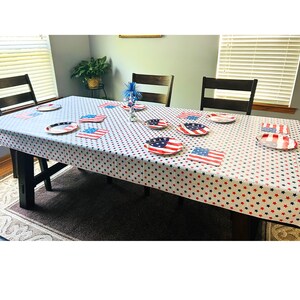 Patriotic Themed Bundle With Dinner Plates, Dessert Plates and Napkins ...