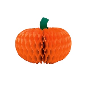 Ernte Happy Thanksgiving 12" Kürbis Waben Herzstück